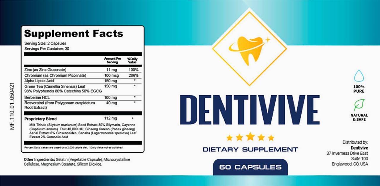 DentiVive - Supplement Facts